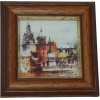 Obrazek w ramce, akwarela, mały - Katedra na Wawelu