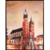 Obrazek-wydruk olej Kraków 11 - Kościół Mariacki